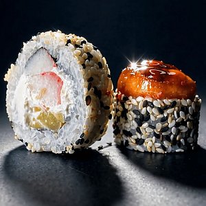 Ролл запеченный Острый Банкай, Море Суши