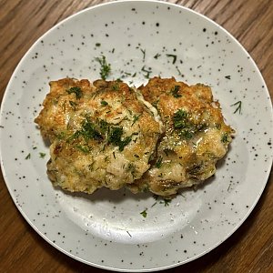 Котлета рубленая из куриного филе, ОБЕДЫ
