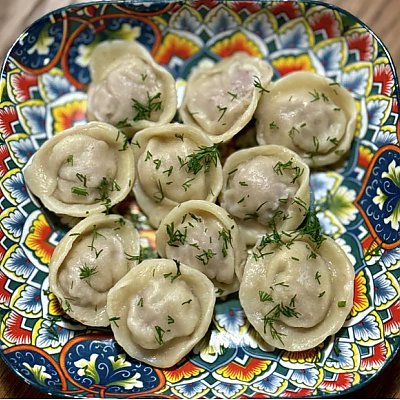 Заказать Пельмени с говядиной и свининой отварные, ОБЕДЫ