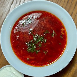 Борщ со сметаной, ОБЕДЫ