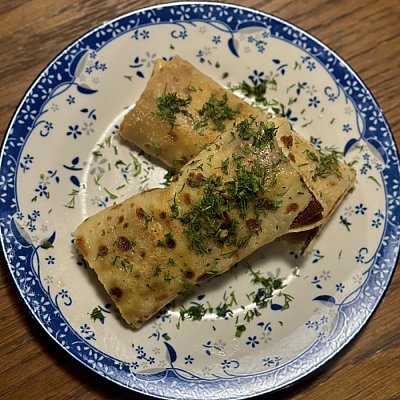 Заказать Блинчики с ветчиной и сыром, ОБЕДЫ