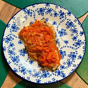 Хек с овощами, ОБЕДЫ