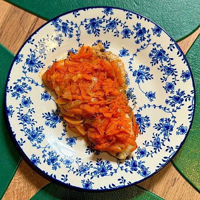 Заказать Хек с овощами, ОБЕДЫ