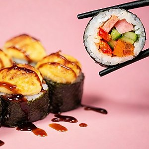 Запеченный ролл Техас, FUJI ROLL