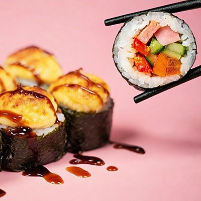 Заказать Запеченный ролл Техас, FUJI ROLL