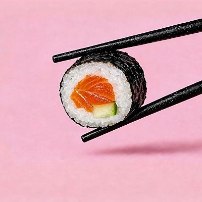 Заказать Мини ролл с лососем и огурцом, FUJI ROLL