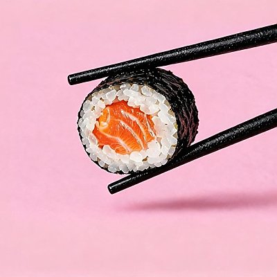 Заказать Мини ролл с лососем, FUJI ROLL