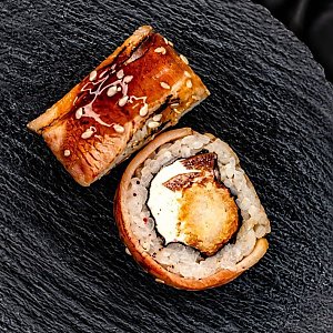 Ролл Эби темпура в беконе, Папа Крутит · Роллы - Орша, Барань