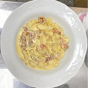 Ньокки с беконом, Jam