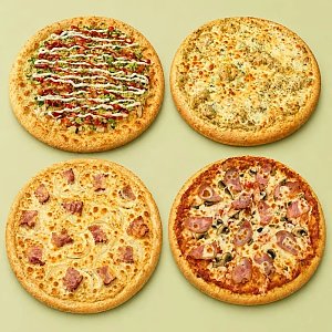 Набор пицц Вкусный Квартет, Суши Пазл - Глубокое