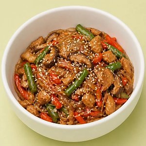 Wok Фунчоза в тёмном соусе S, Суши Пазл - Поставы