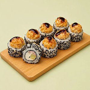 Запеченный ролл Лосось Унаги, Суши Пазл - Поставы