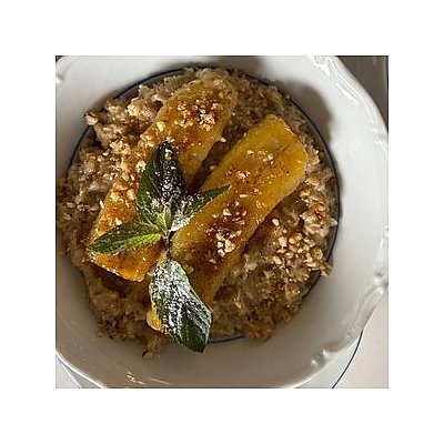 Заказать Овсянка на молоке с карамелизированным бананом и мёдом, Гусси Гусси