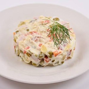 Салат Оливье, Обеденная