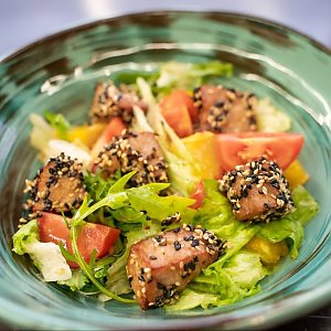 Салат с жареным тунцом и апельсином, 7 Пятниц