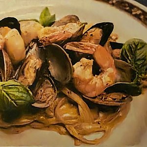 Паста с морепродуктами, 7 Пятниц