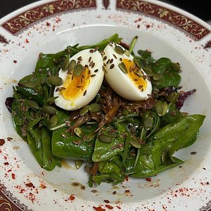 Зеленый салат с яйцом, 7 Пятниц