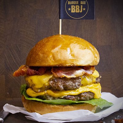 Заказать Бургер Double Beef, BBJ Burger Bar
