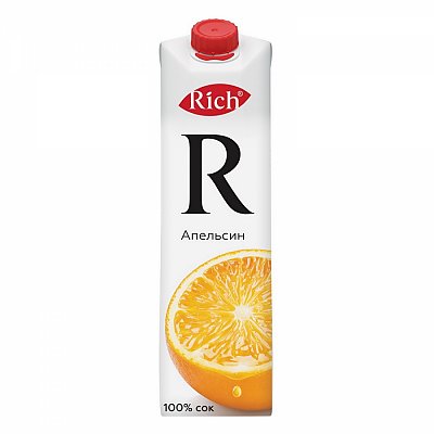 Заказать Rich апельсиновый сок 1л, Бар Victory - Жлобин