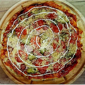 Пицца Мясная 32 см, Формула-едИм