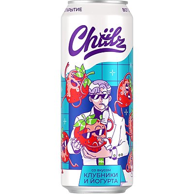 Заказать Чилз Клубника и йогурт 0.45л, Формула-едИм