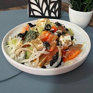 Салат Греческий, Веселый Самурай