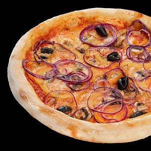 Пицца Овощи и грибы 40см, Веселый Самурай
