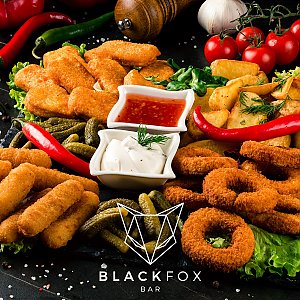 Пивная тарелка, Black Fox Bar - Барановичи