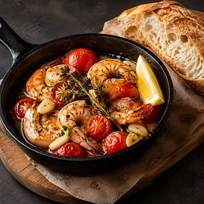 Заказать Горячая сковородка Гамбери а-ля Прованс, Фудкорт Veranda