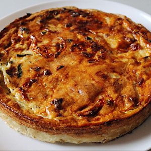 Французский киш с индейкой, картошкой, спаржевой фасолью, Штрудель