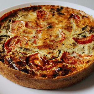 Французский киш с тунцом и спаржевой фасолью, Штрудель