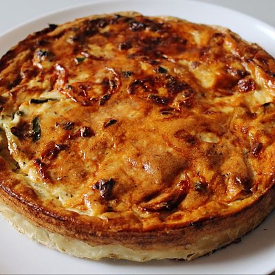 Заказать Французский киш с беконом и грибами, Штрудель