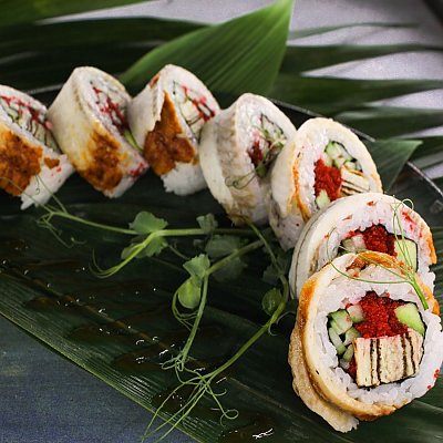 Заказать Унаги Икура (4шт), FOOD HUNTER
