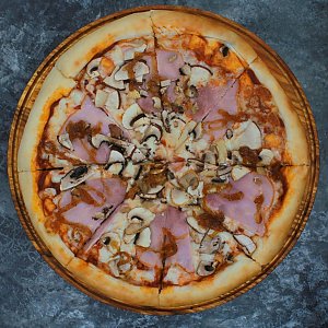 Пицца Ветчина с грибами 40см, FOOD HUNTER