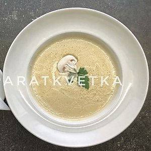 Крем-суп из шампиньонов, Папараць Кветка