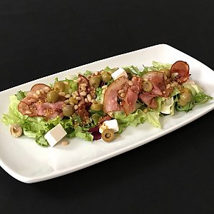 Салат с беконом, Папараць Кветка