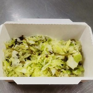 Салат из б/к и морской капусты с маслом, FOX FOOD