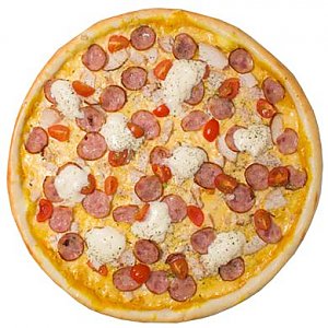 Пицца Колбаски карри 31см, FOX PIZZA