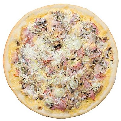 Заказать Пицца Бекон и грибы 31см, FOX FOOD