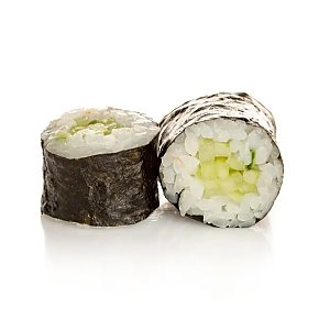 Мини ролл с огурцом, ЛОСОСЬ