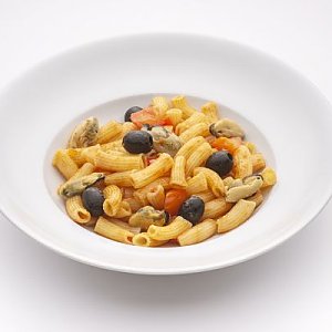 Паста с мидиями в томатном соусе, Pasta Fresca