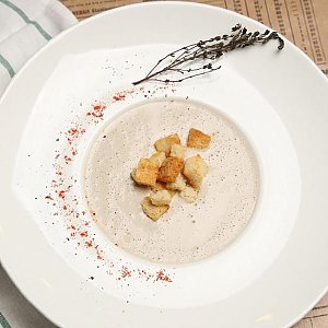 Суп-крем из шампиньонов, Имбирь