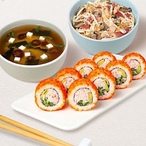 Бизнес-ланч Сытный L, Суши WOK - Новополоцк