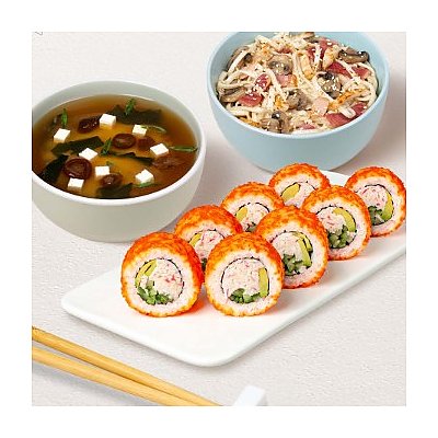 Заказать Бизнес-ланч Сытный L, Суши WOK - Новополоцк