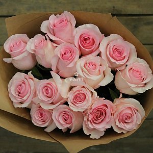 Букет из 15 розовых роз Нежность, Buketti