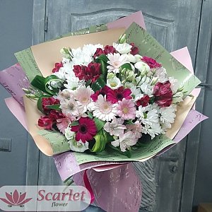 Букет С наилучшими пожеланиями, Scarlet Flower