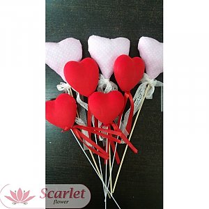 Топпер Сердце, Scarlet Flower