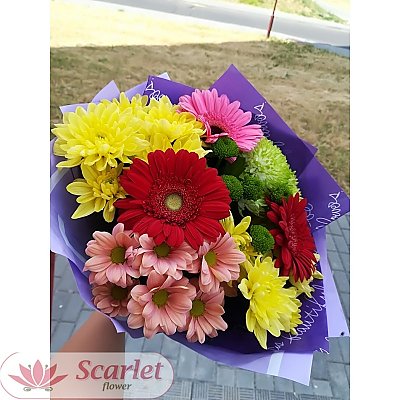 Заказать Букет Краски, Scarlet Flower