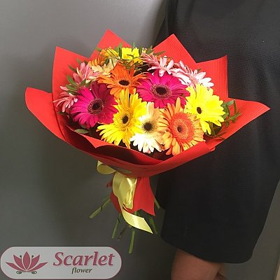 Заказать Букет Палитра, Scarlet Flower