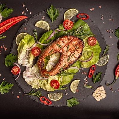 Заказать Шашлык из семги (весовое), Ами Ями